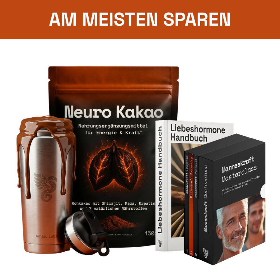 Starter-Kit Spar-Plan: Neuro Kakao mit Shaker, Handbuch und Masterclass